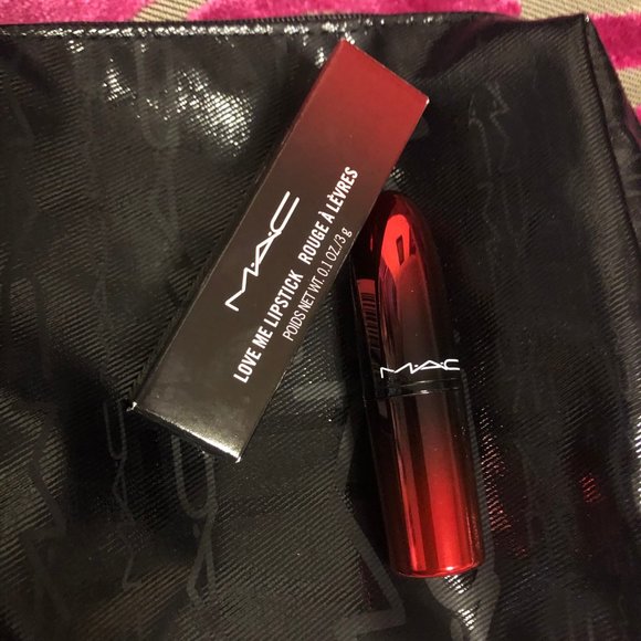 MAC - LOVE ME LIPSTICK + Cosmetic Bag - Picture 6 of 12